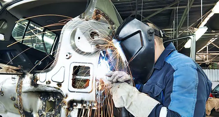 Sparks from welding and hot work