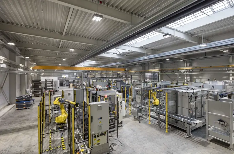 Process and loading zones at a chemical facility