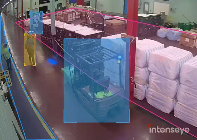Enhancing forklift and pedestrian safety with AI