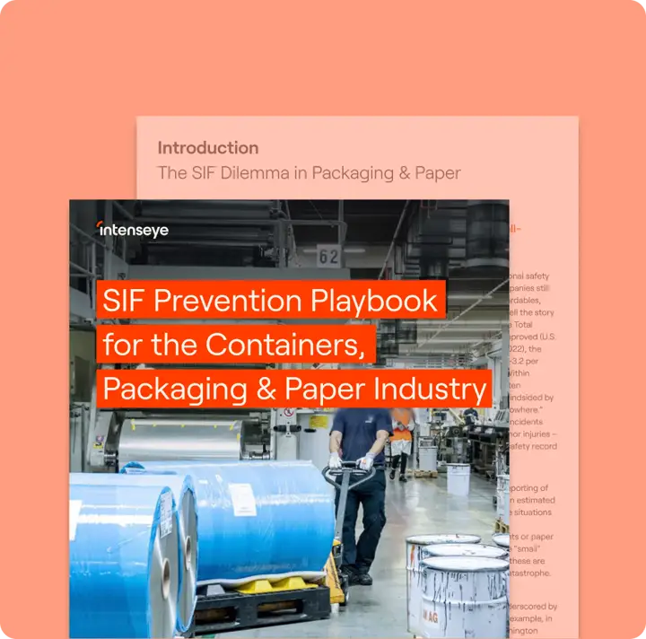 SIF Prevention Playbook for the Containers, Packaging & Paper Industry