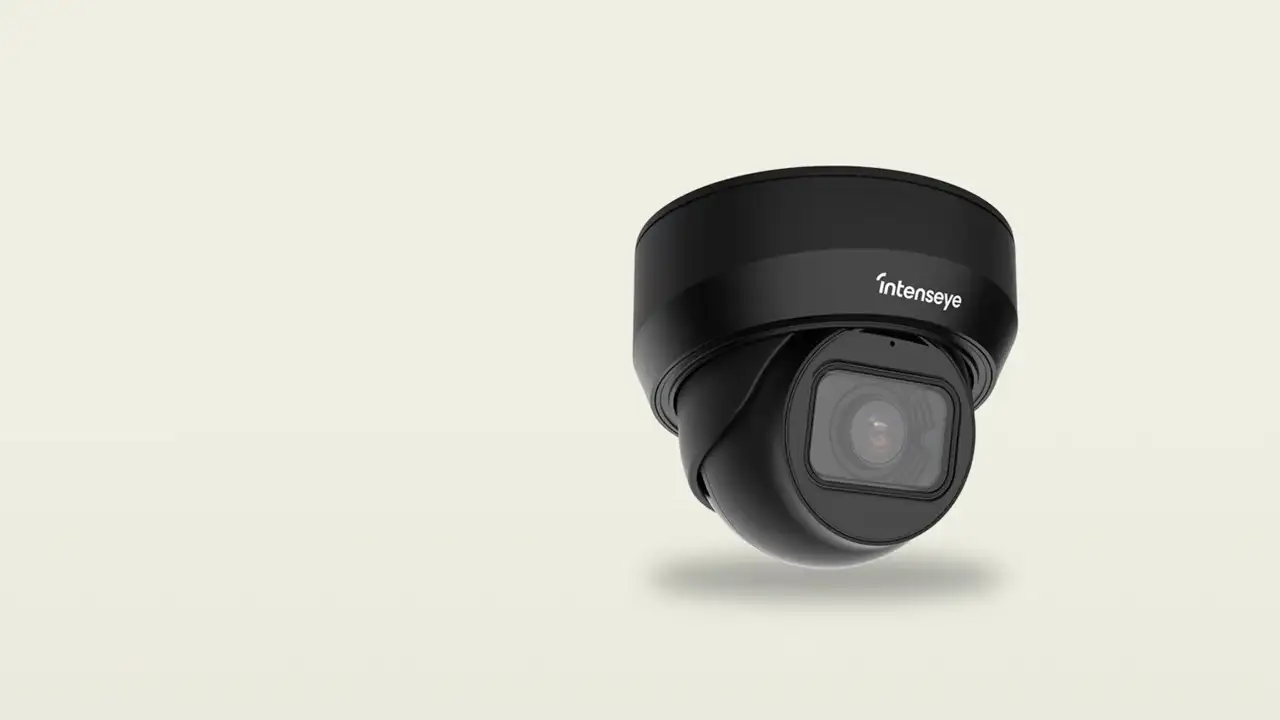 Sentinel Core compact black turret camera render