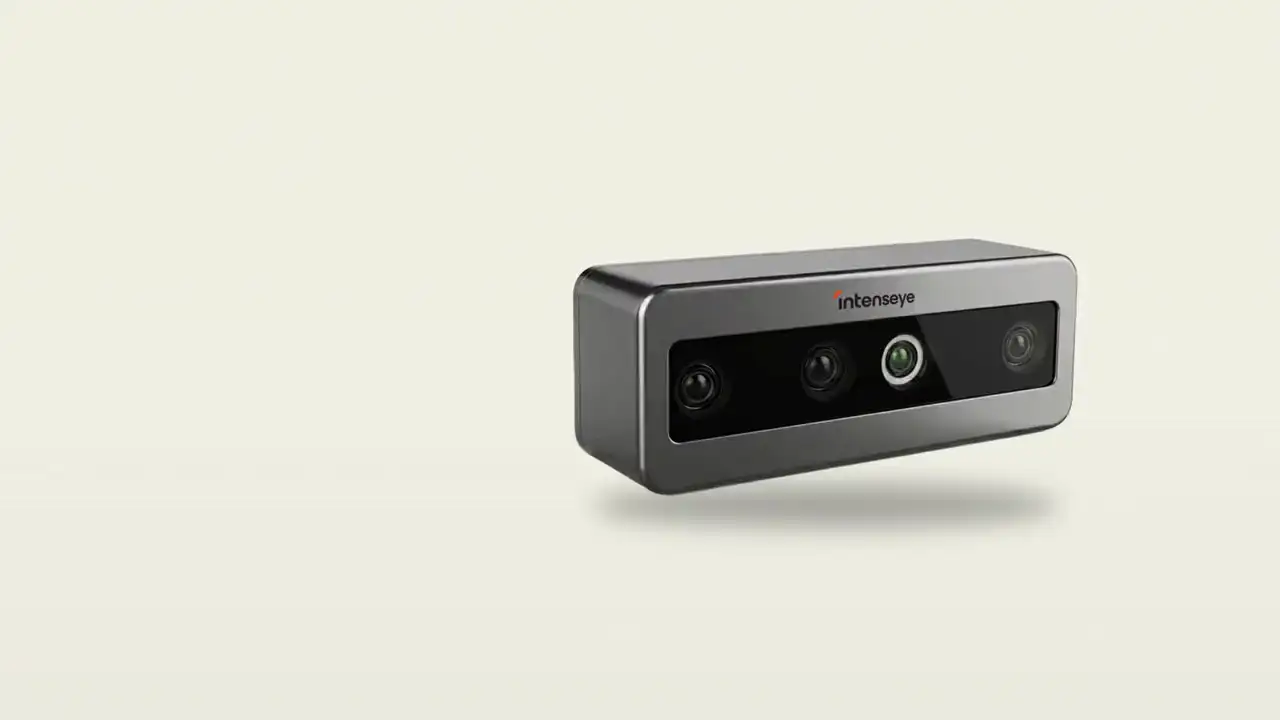 Sentinel Depth stereo camera render with a four-lens front array