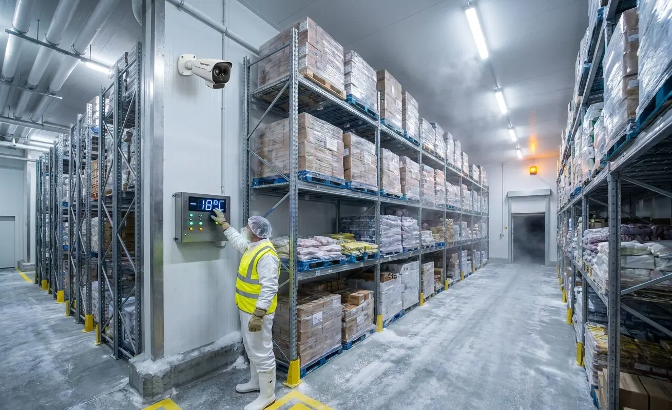 Cold-chain and refrigerated storage monitored by Sentinel Thermal