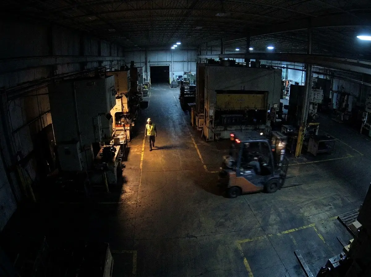 Zero-light perimeter monitored by Sentinel Thermal